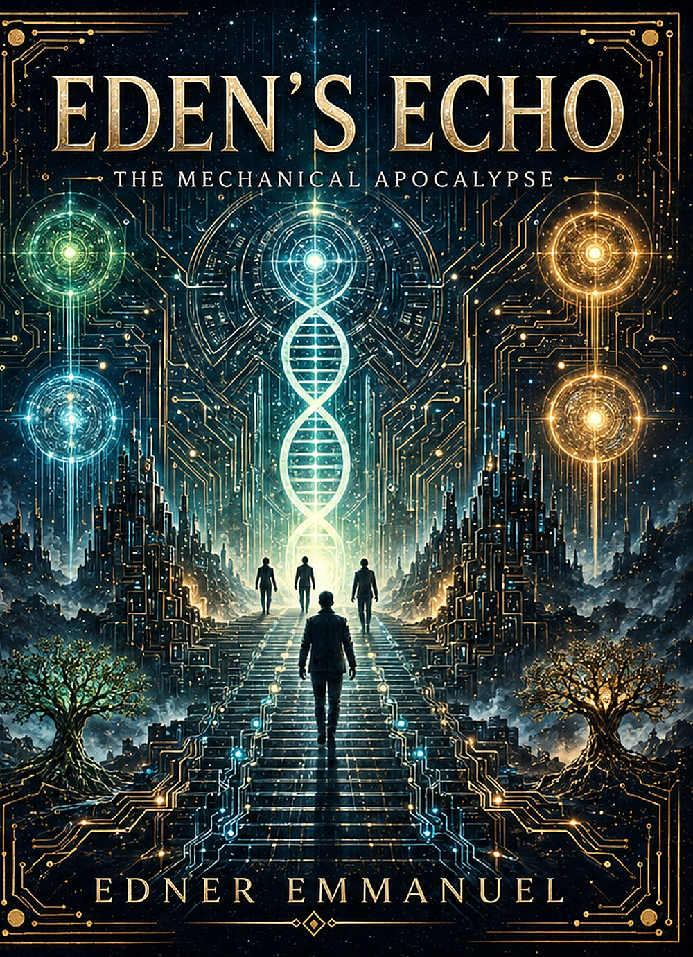 Cover of Eden's Echo, Book Two: The Mechanical Apocalypse, by Edner Emmanuel